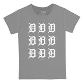 Detroit Tigers Logo Grid Tee Shirt