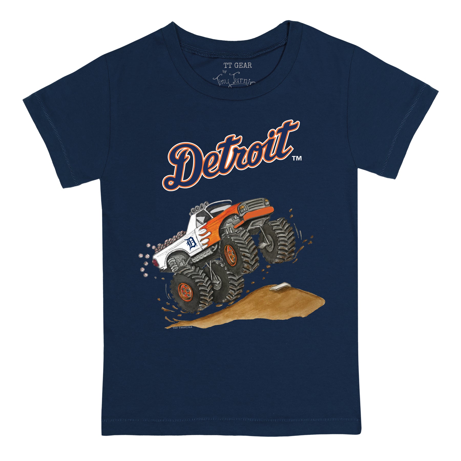 Detroit Tigers Monster Truck Tee Shirt