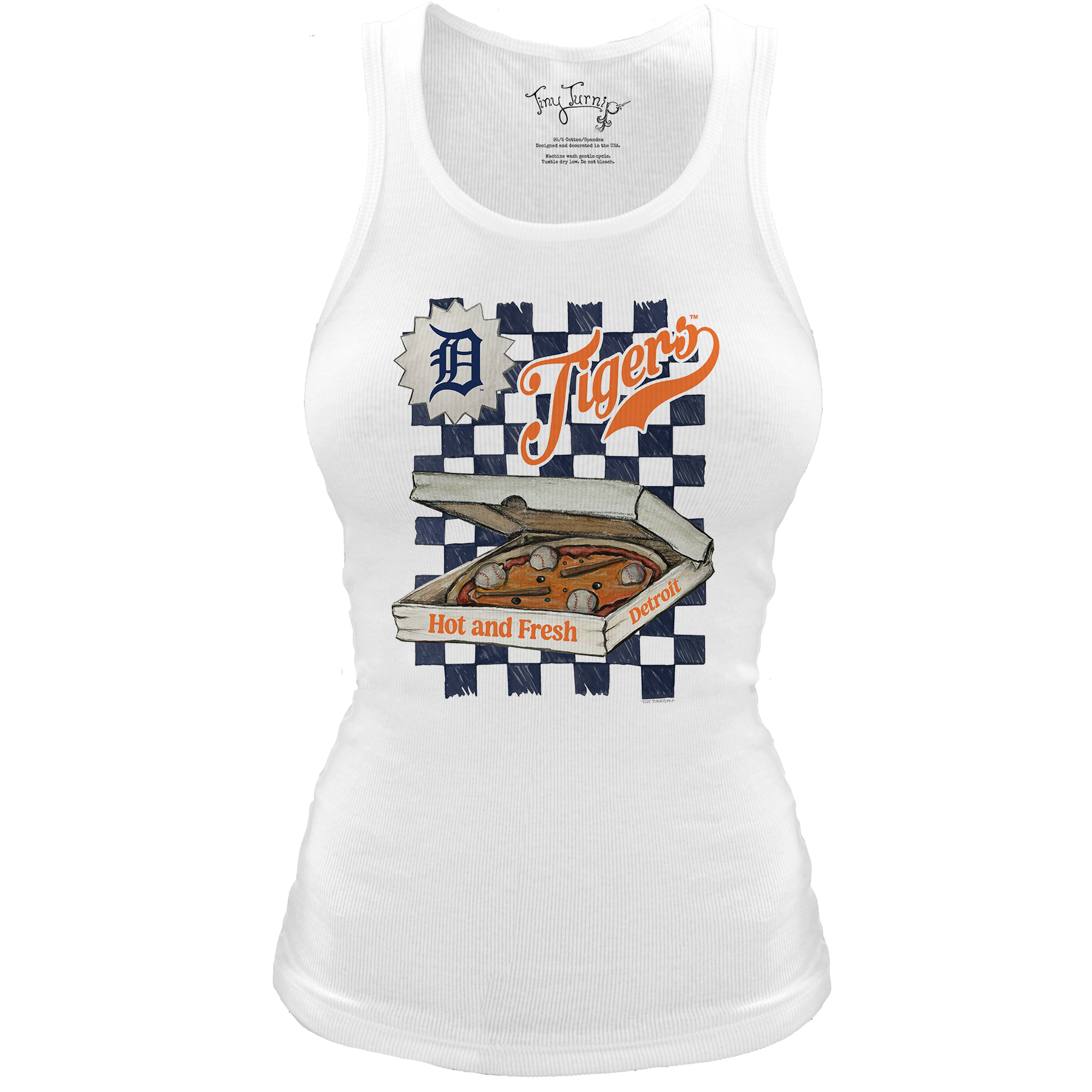 Detroit Tigers Pizza Classic Tank