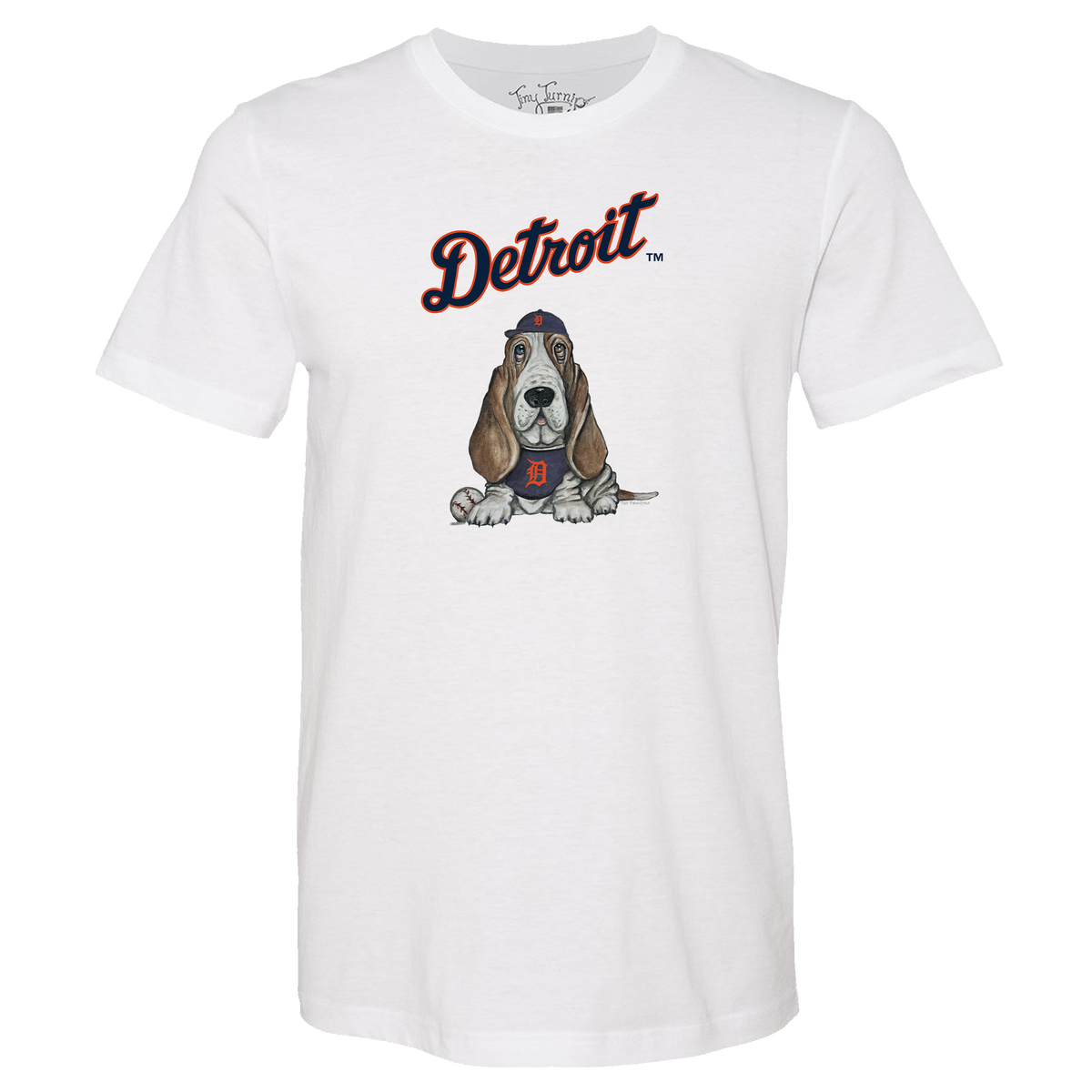 Detroit Tigers Puddy Unisex Tee Shirt - Tiny Turnip