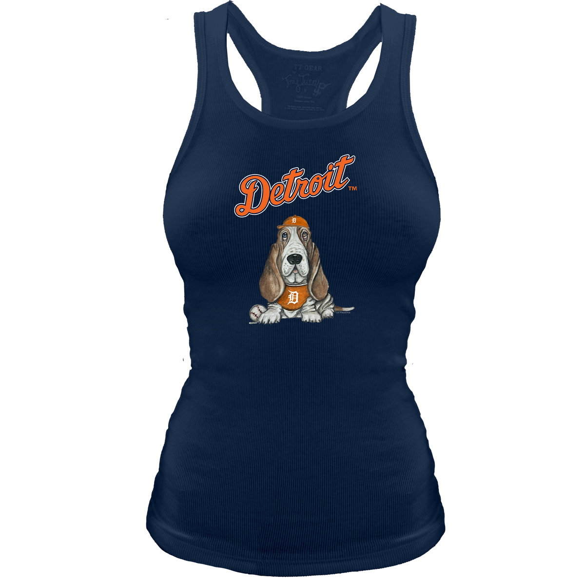 Detroit Tigers Puddy Classic Tank - Tiny Turnip
