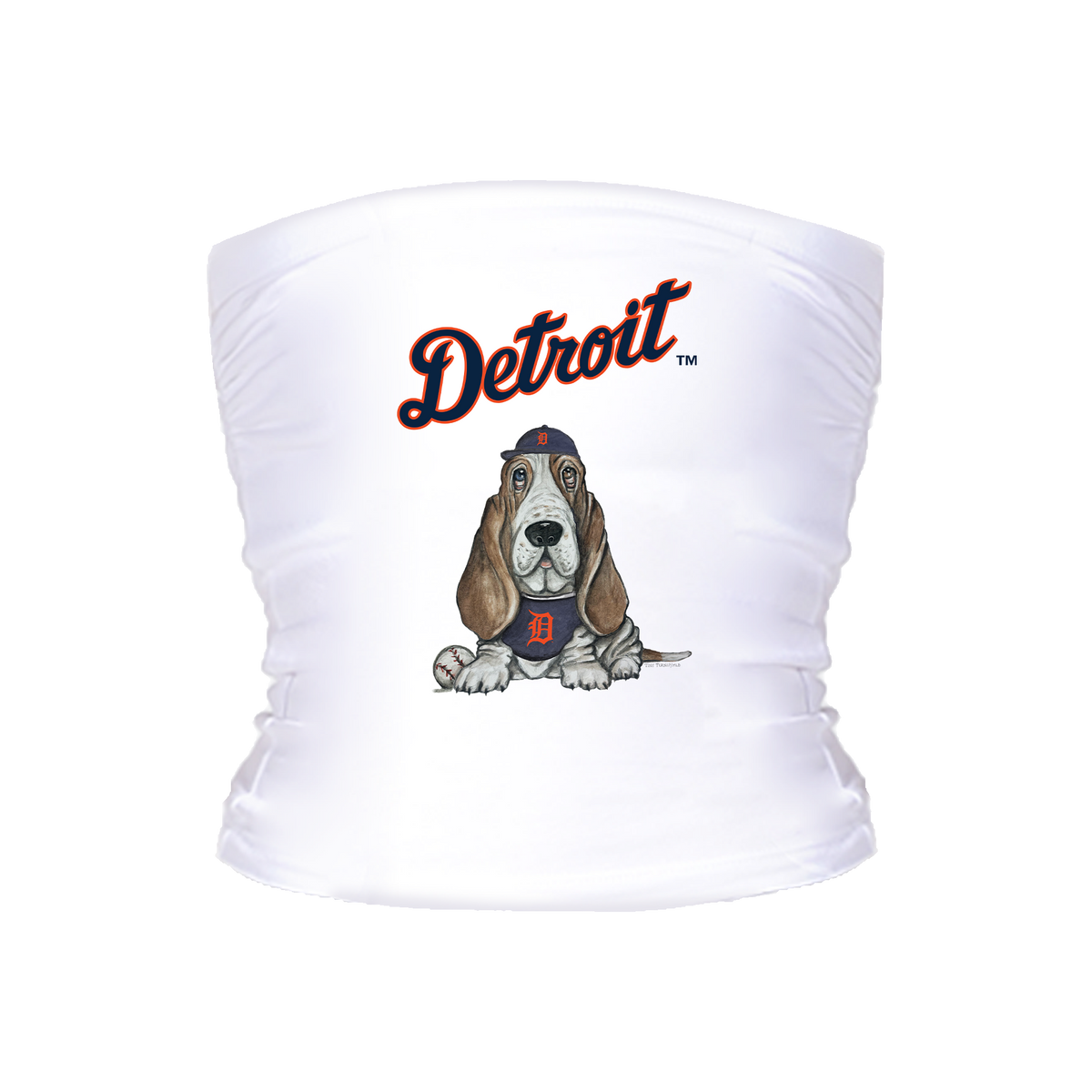 Detroit Tigers Puddy Tube Top - Tiny Turnip