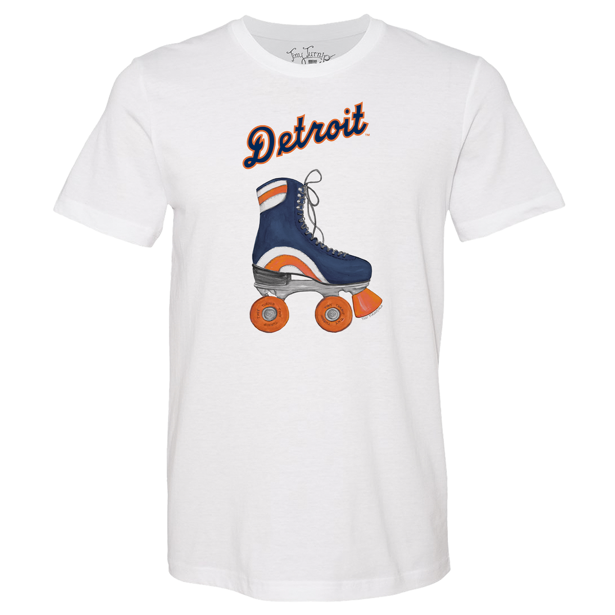 Detroit Tigers Retro Skate Unisex Tee Shirt