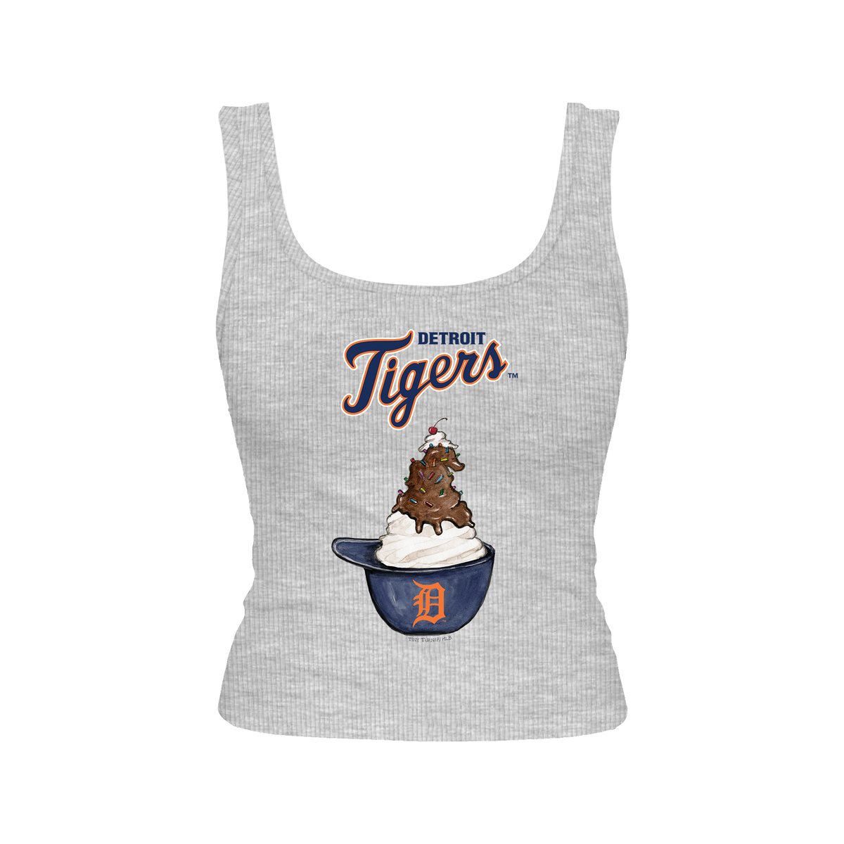 Detroit Tigers Sundae Helmet Emmy Tank