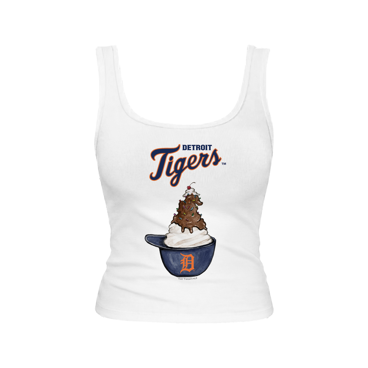 Detroit Tigers Sundae Helmet Emmy Tank