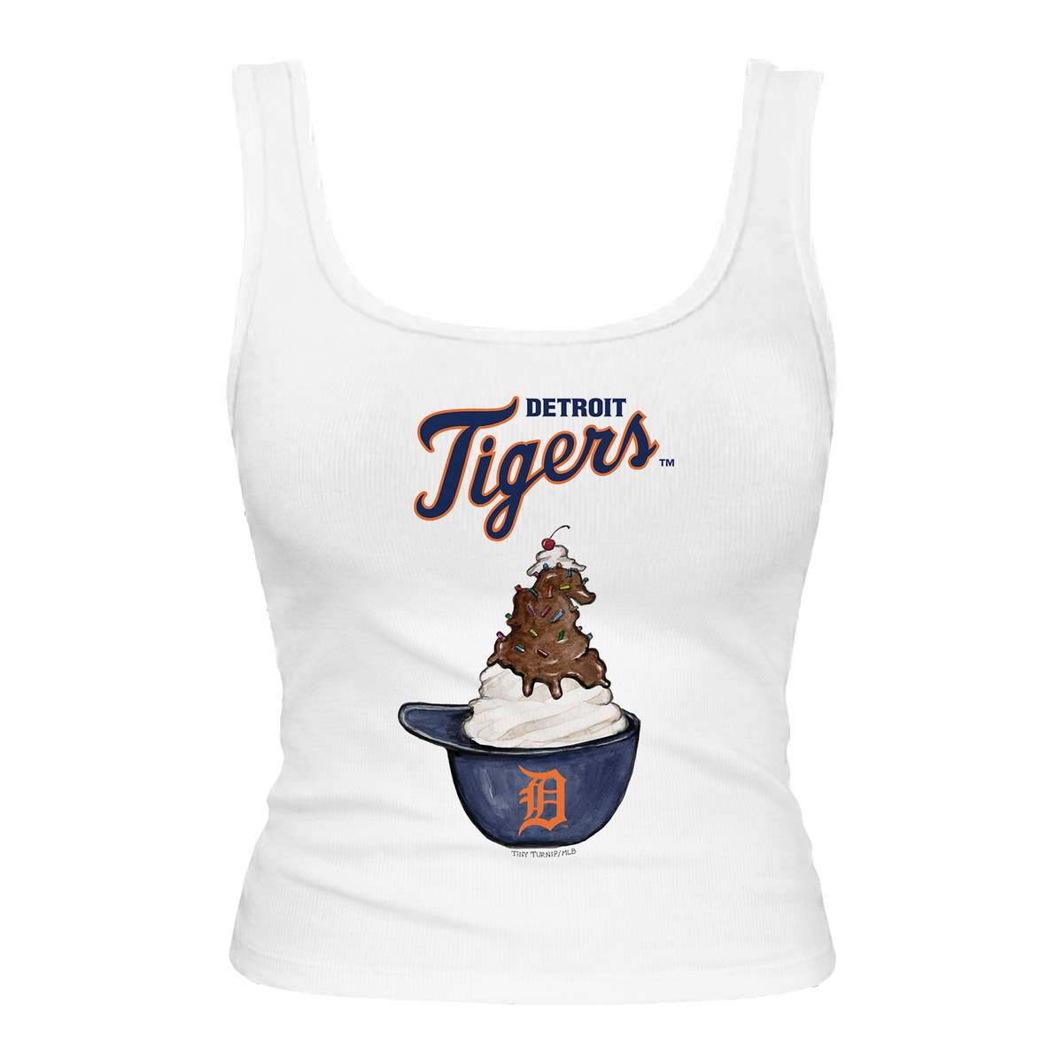 Detroit Tigers Sundae Helmet Emmy Tank