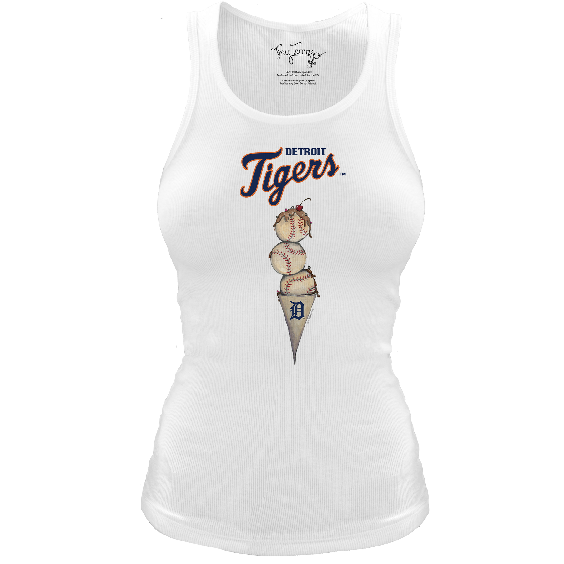 Detroit Tigers Triple Scoop Classic Tank