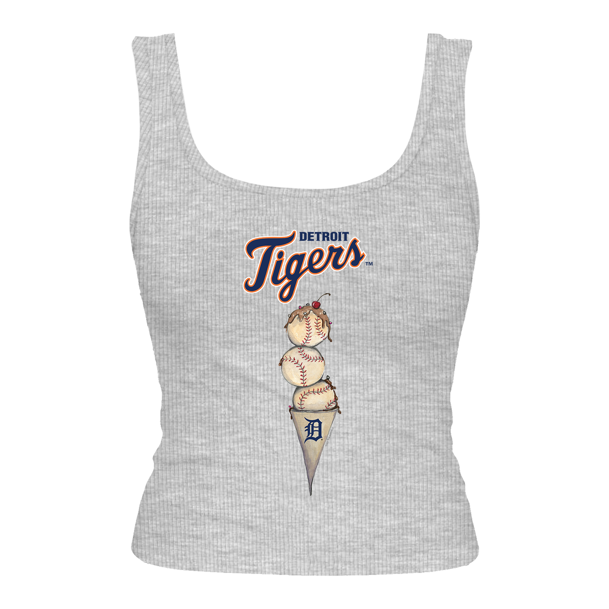Detroit Tigers Triple Scoop Emmy Tank
