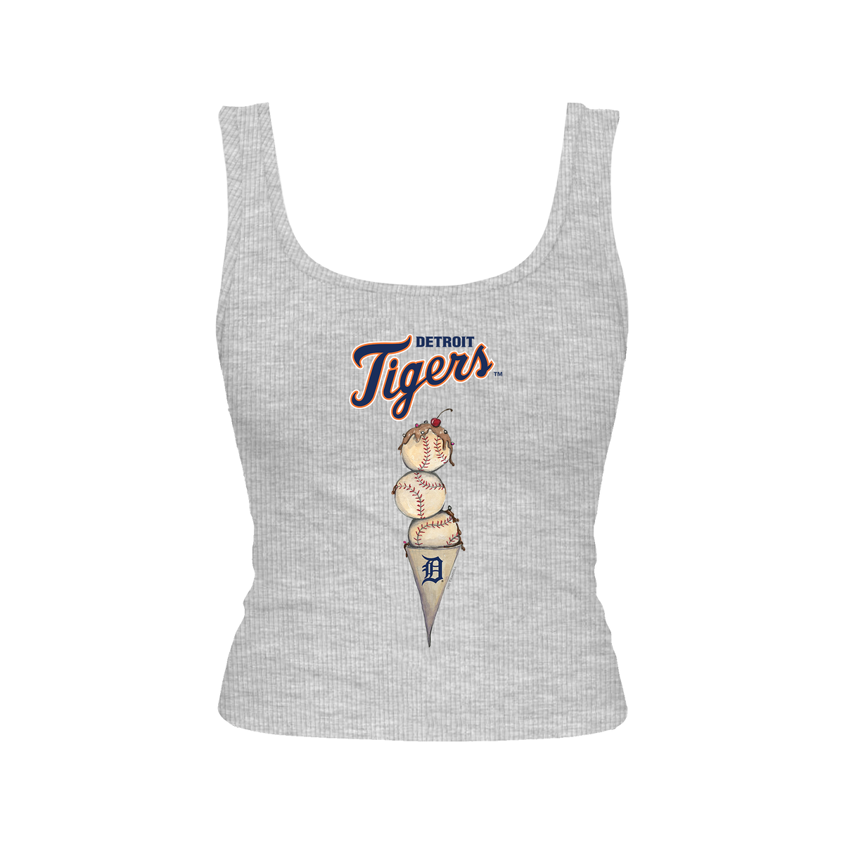 Detroit Tigers Triple Scoop Emmy Tank