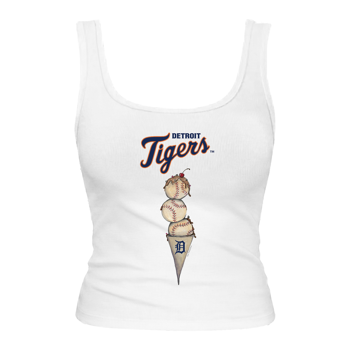 Detroit Tigers Triple Scoop Emmy Tank
