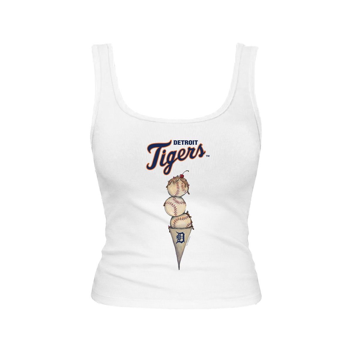 Detroit Tigers Triple Scoop Emmy Tank