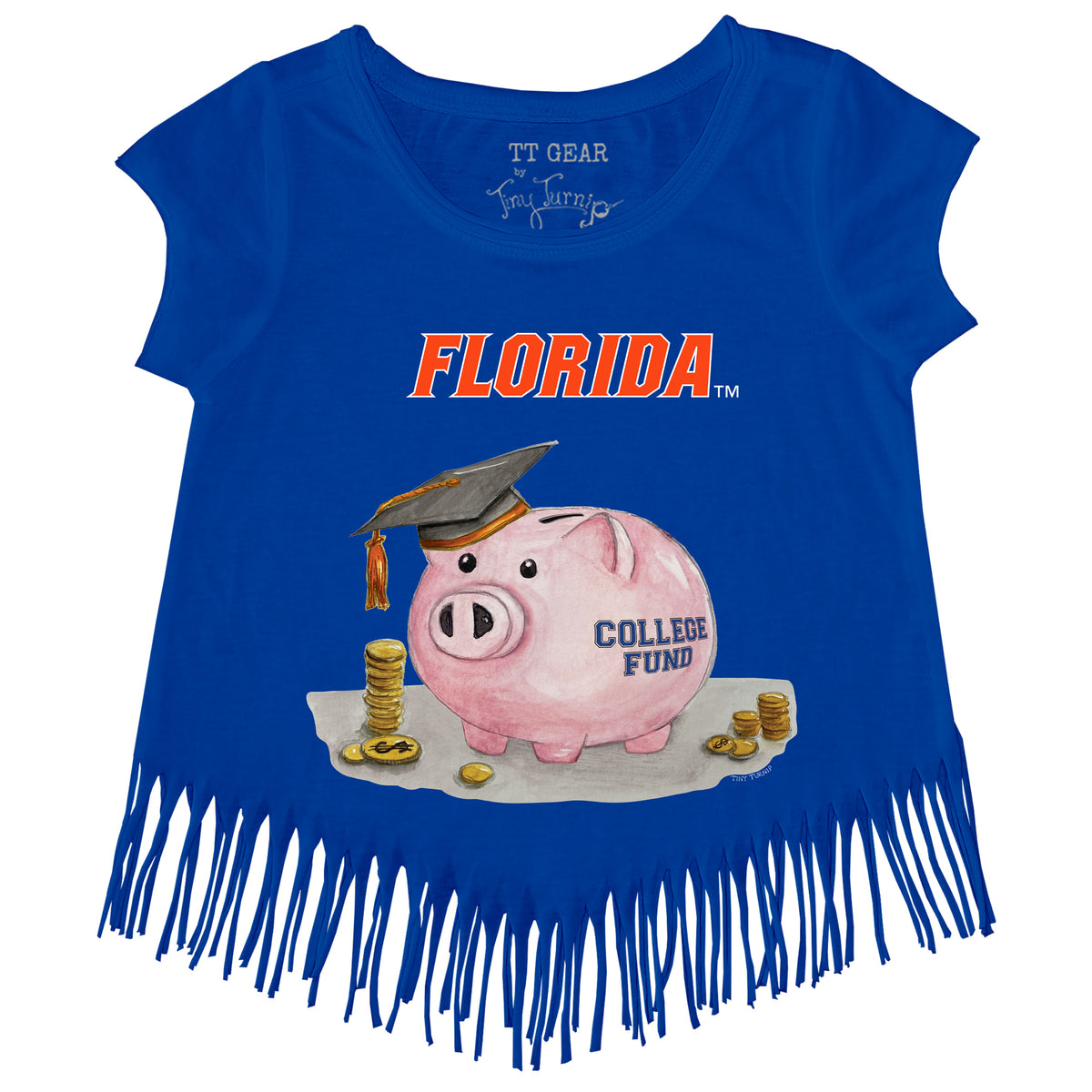 Florida Gators Piggy Fringe Tee