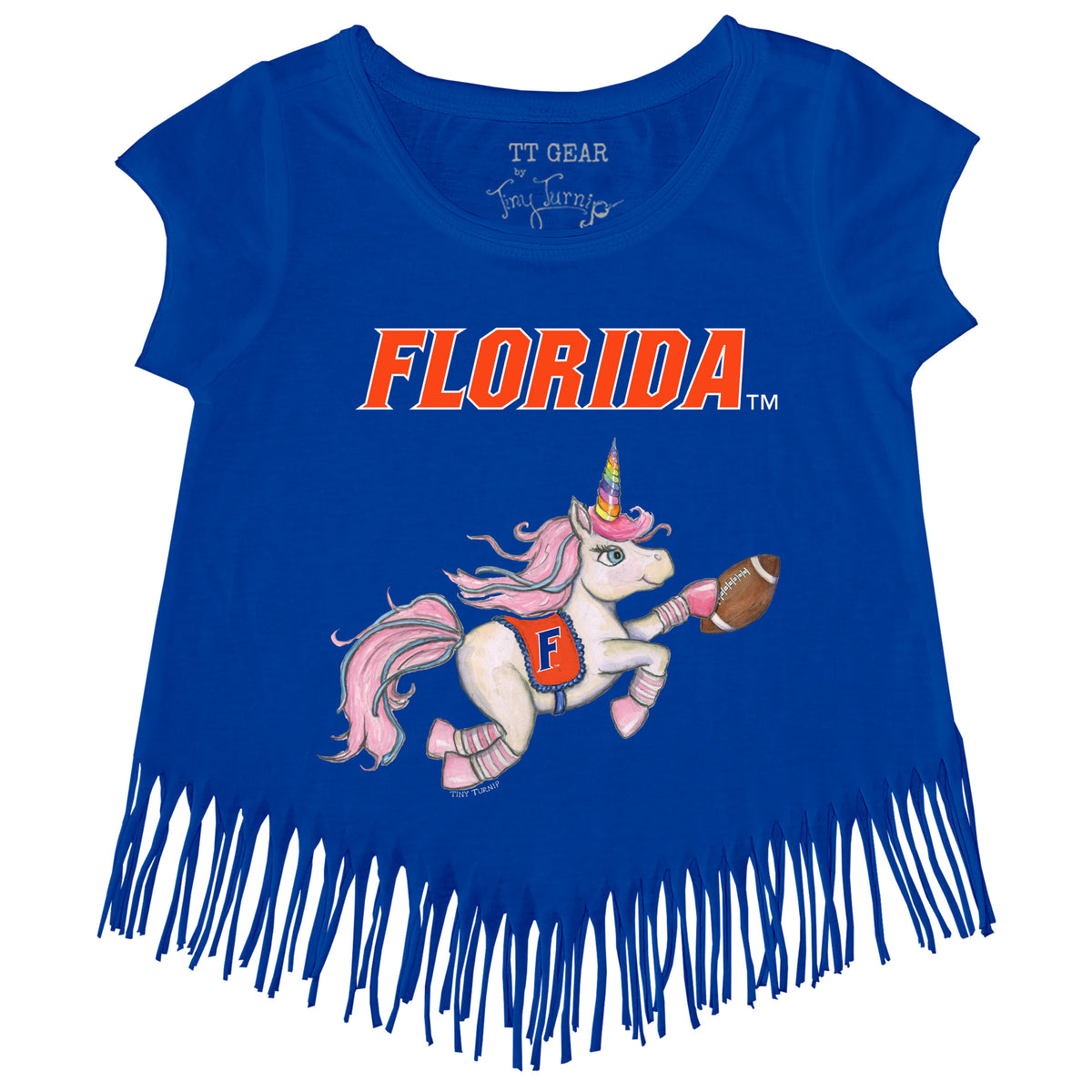 Florida Gators Unicorn Fringe Tee
