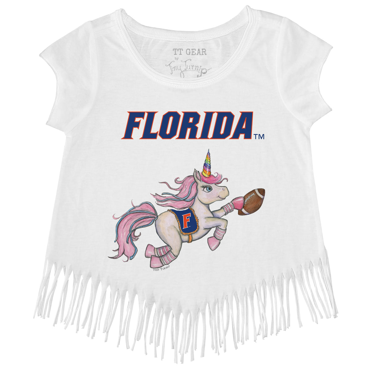 Florida Gators Unicorn Fringe Tee