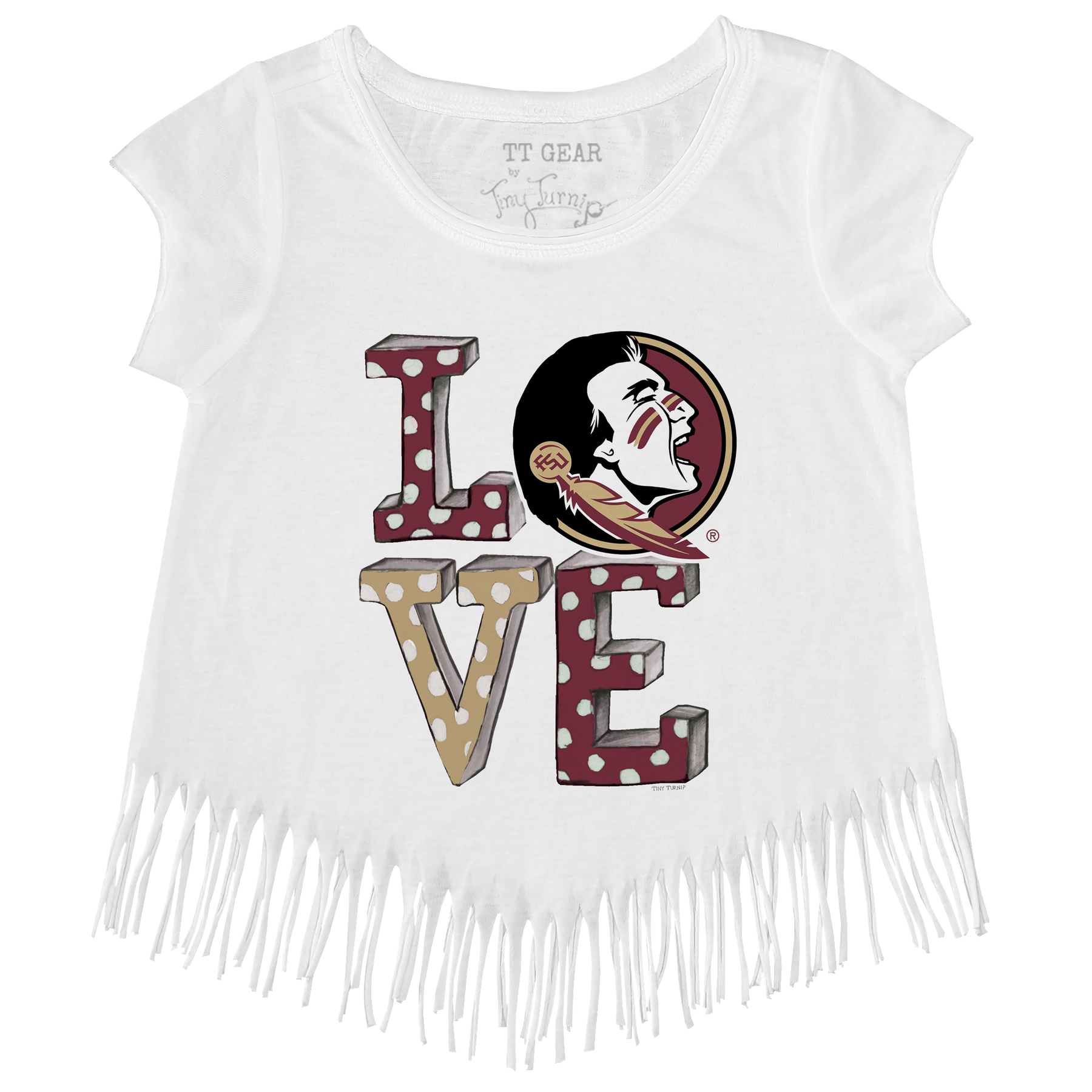 Florida State Seminoles LOVE Fringe Tee