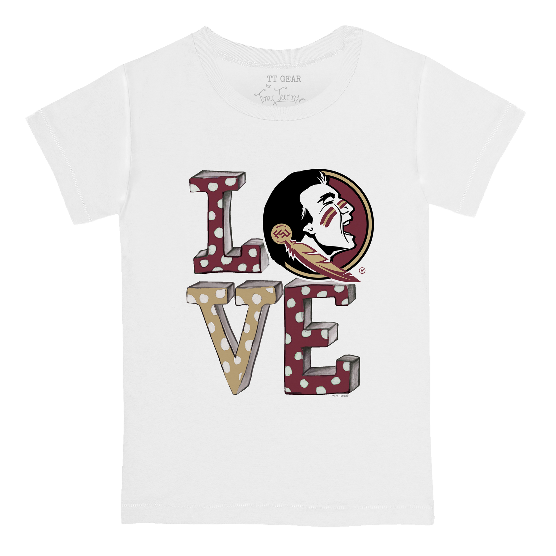 Florida State Seminoles LOVE Kid's Tee Shirt