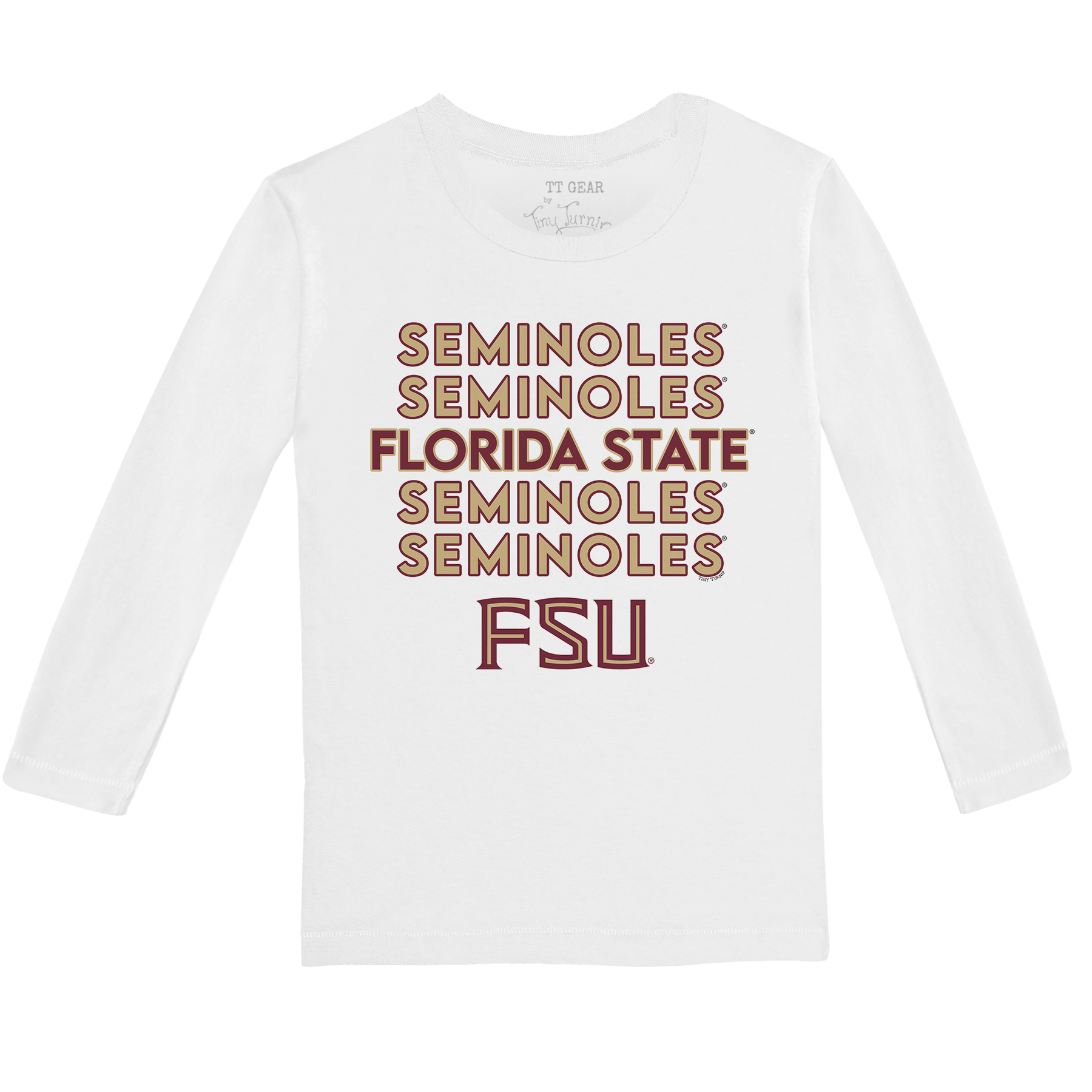 Florida State Seminoles Stacked Long-Sleeve Tee Shirt