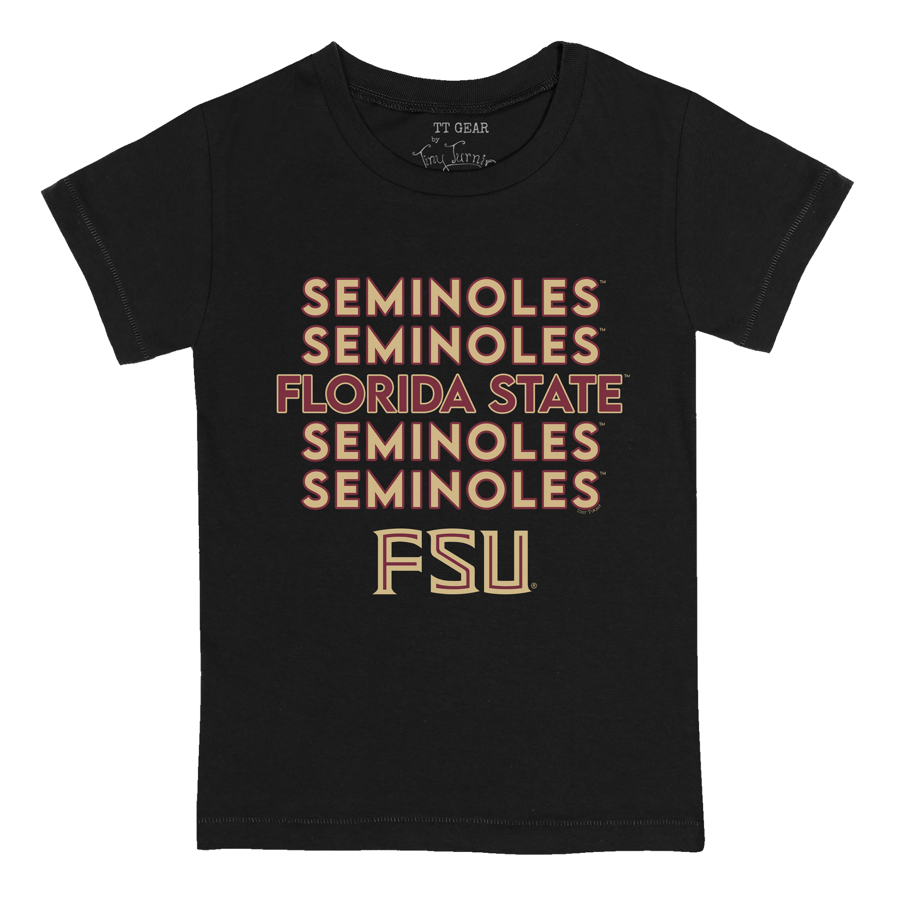 Florida State Seminoles Stacked Kid's Tee Shirt