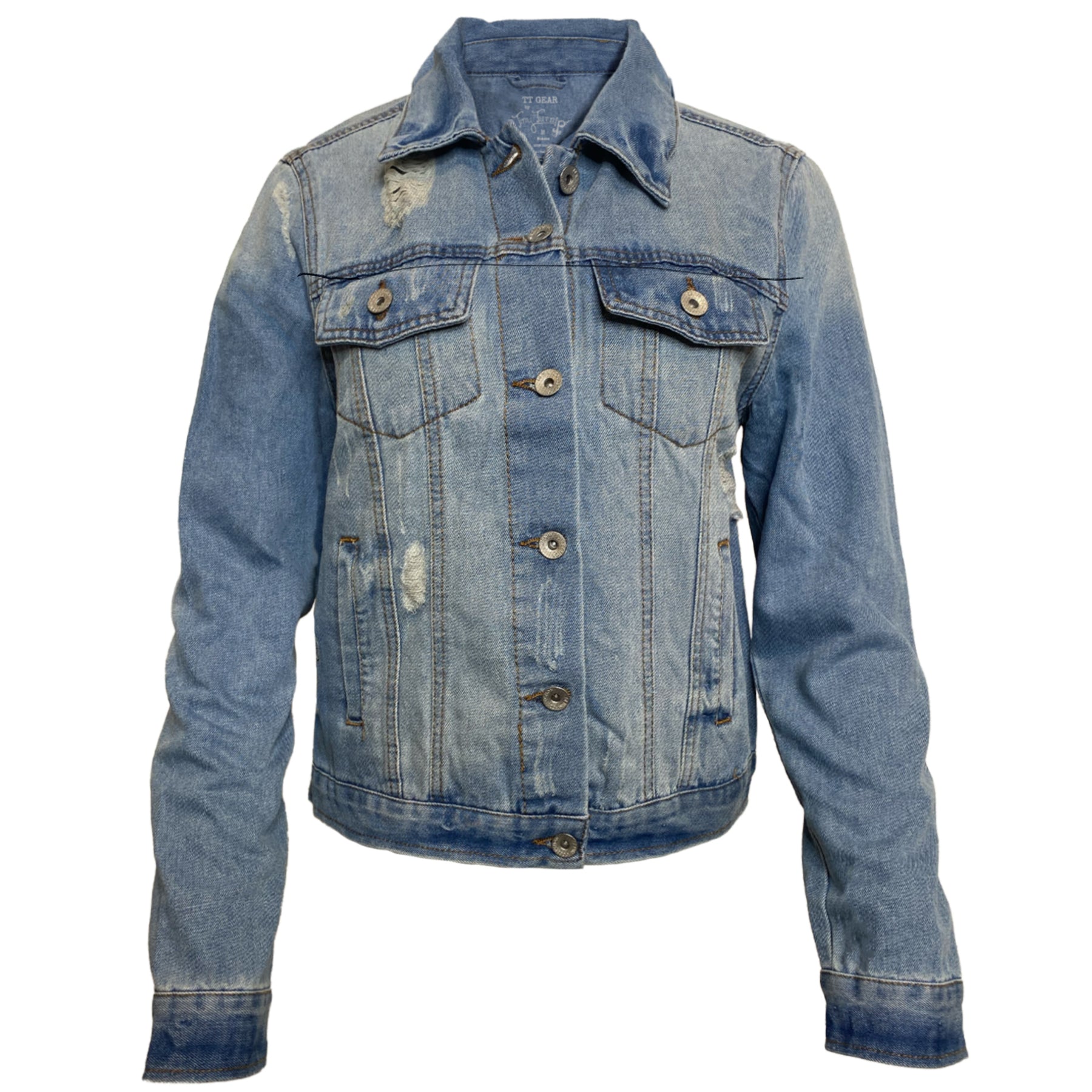 Tampa Bay Rays 2024 Year of the Dragon Distressed Denim Jacket