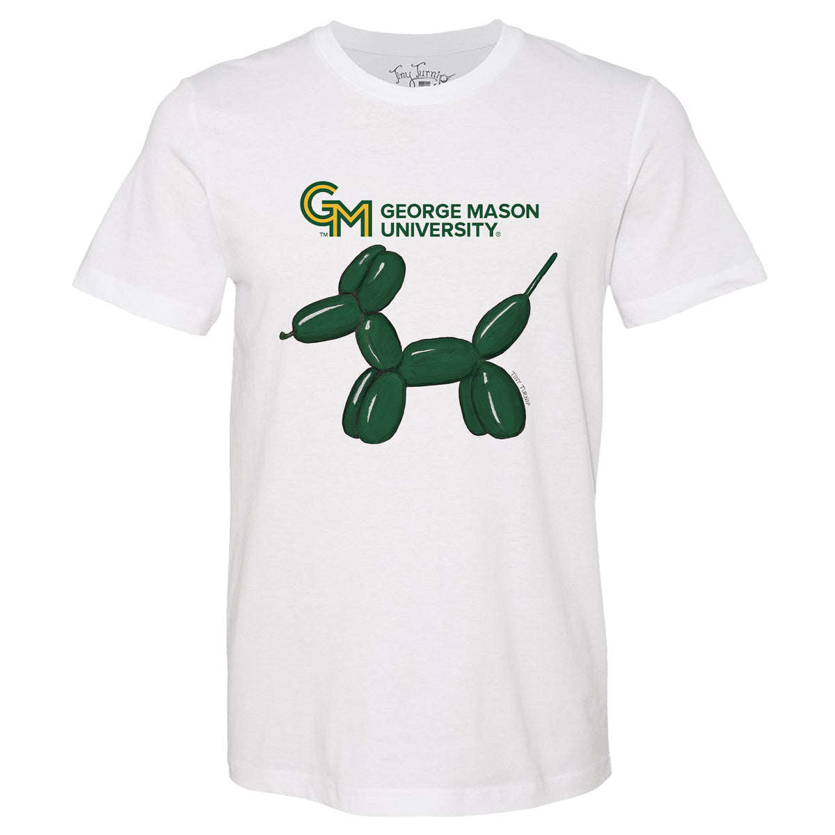 George Mason Patriots Balloon Dog Unisex Tee Shirt