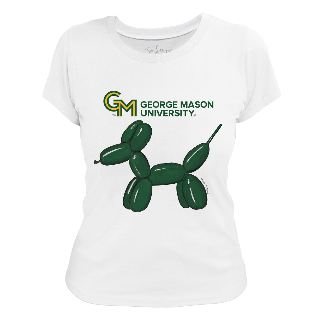 George Mason Patriots Balloon Dog Women's Tee Shirt