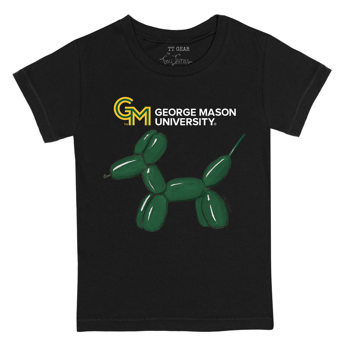 George Mason Patriots Balloon Dog Kid's Tee Shirt