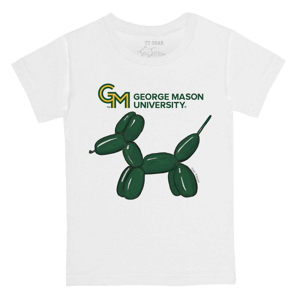 George Mason Patriots Balloon Dog Kid's Tee Shirt