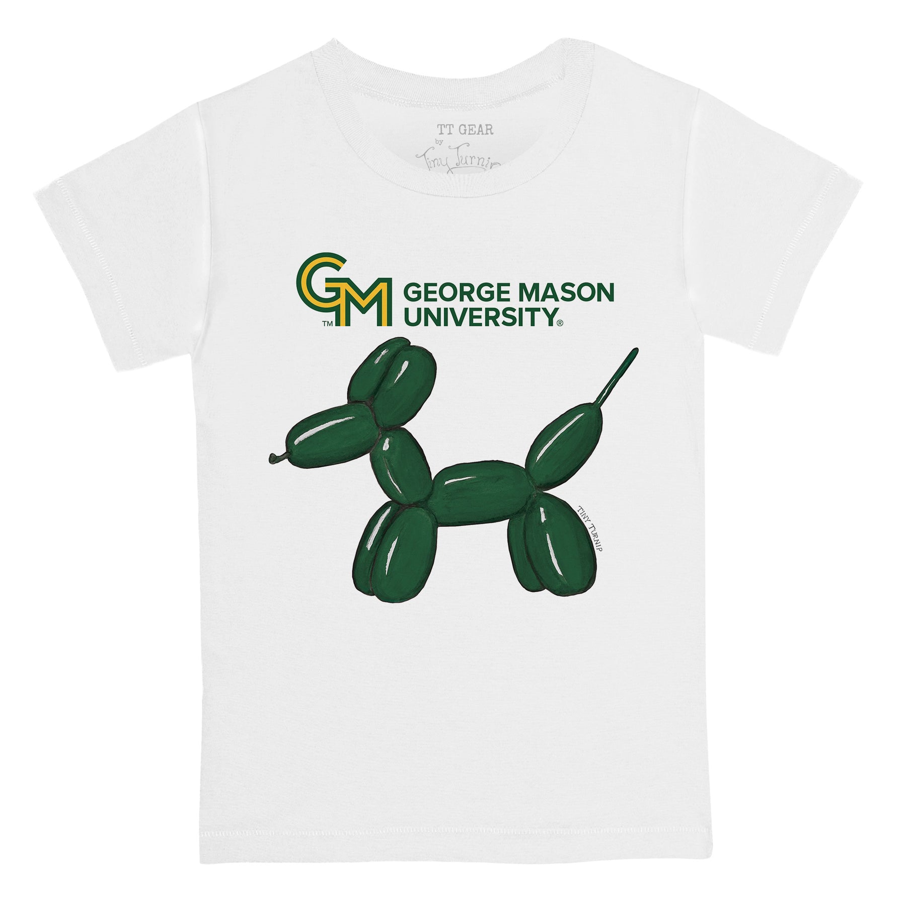 George Mason Patriots Balloon Dog Kid's Tee Shirt