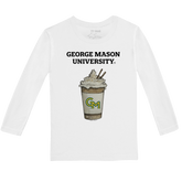 George Mason Patriots Latte Long-Sleeve Tee Shirt