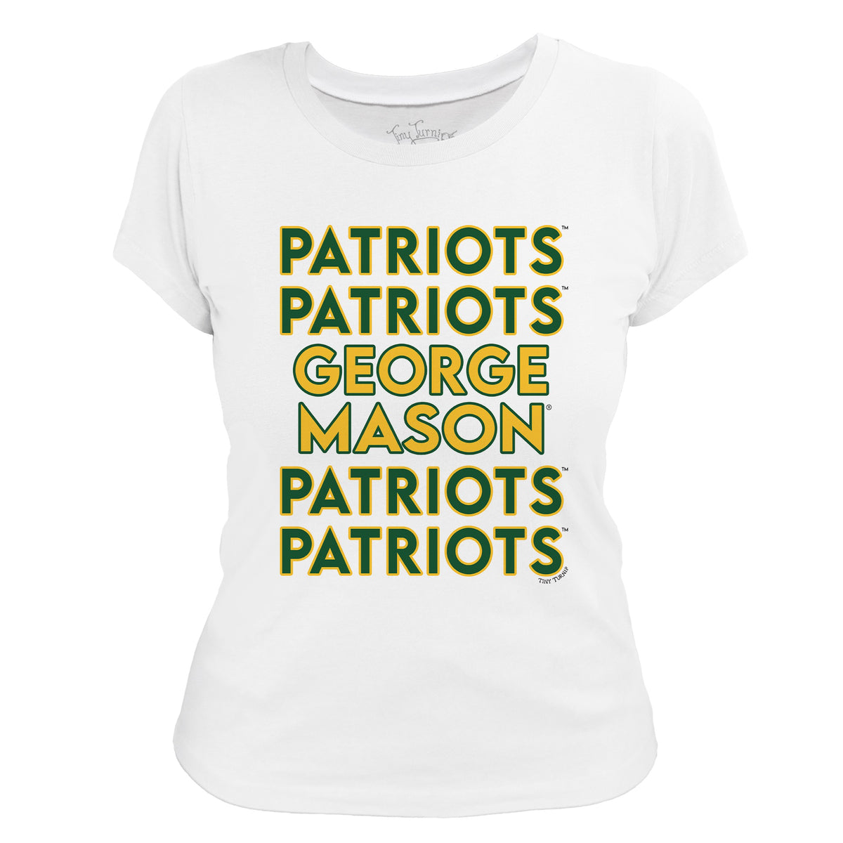 George Mason Patriots Stacked Women's Tee Shirt