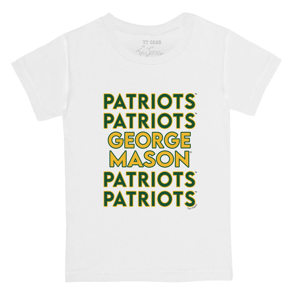 George Mason Patriots Stacked Kid's Tee Shirt