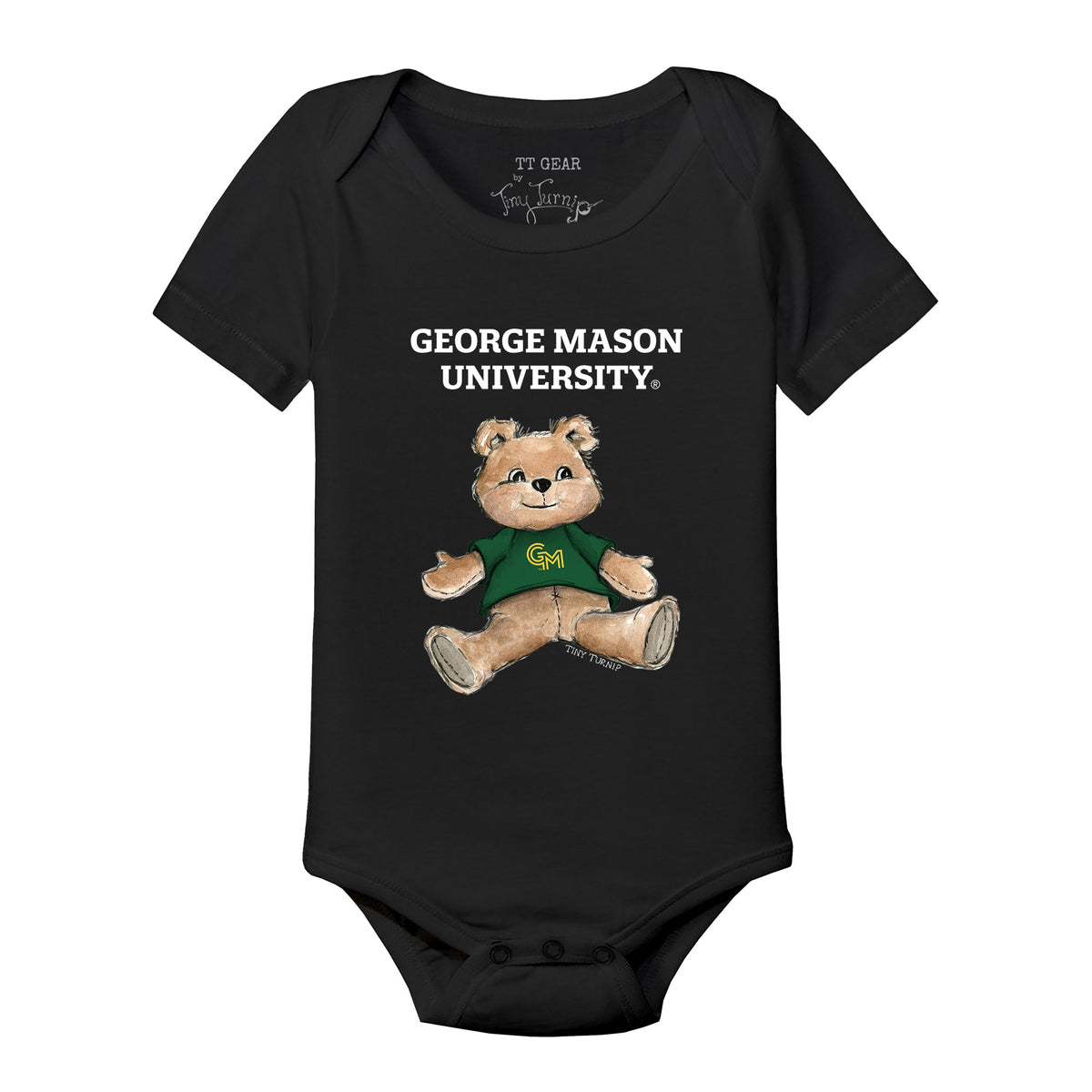 George Mason Patriots Teddy Short Sleeve Snapper