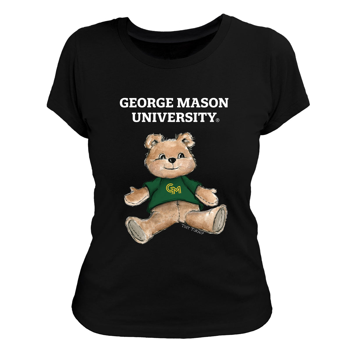 George Mason Patriots Teddy Women's Tee Shirt