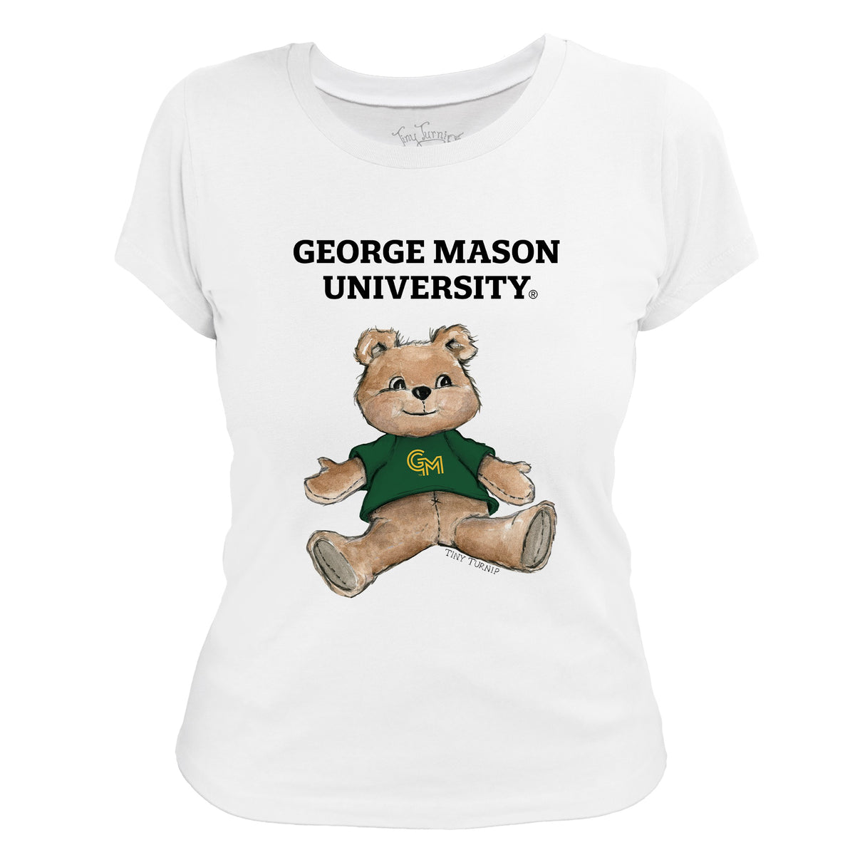 George Mason Patriots Teddy Women's Tee Shirt