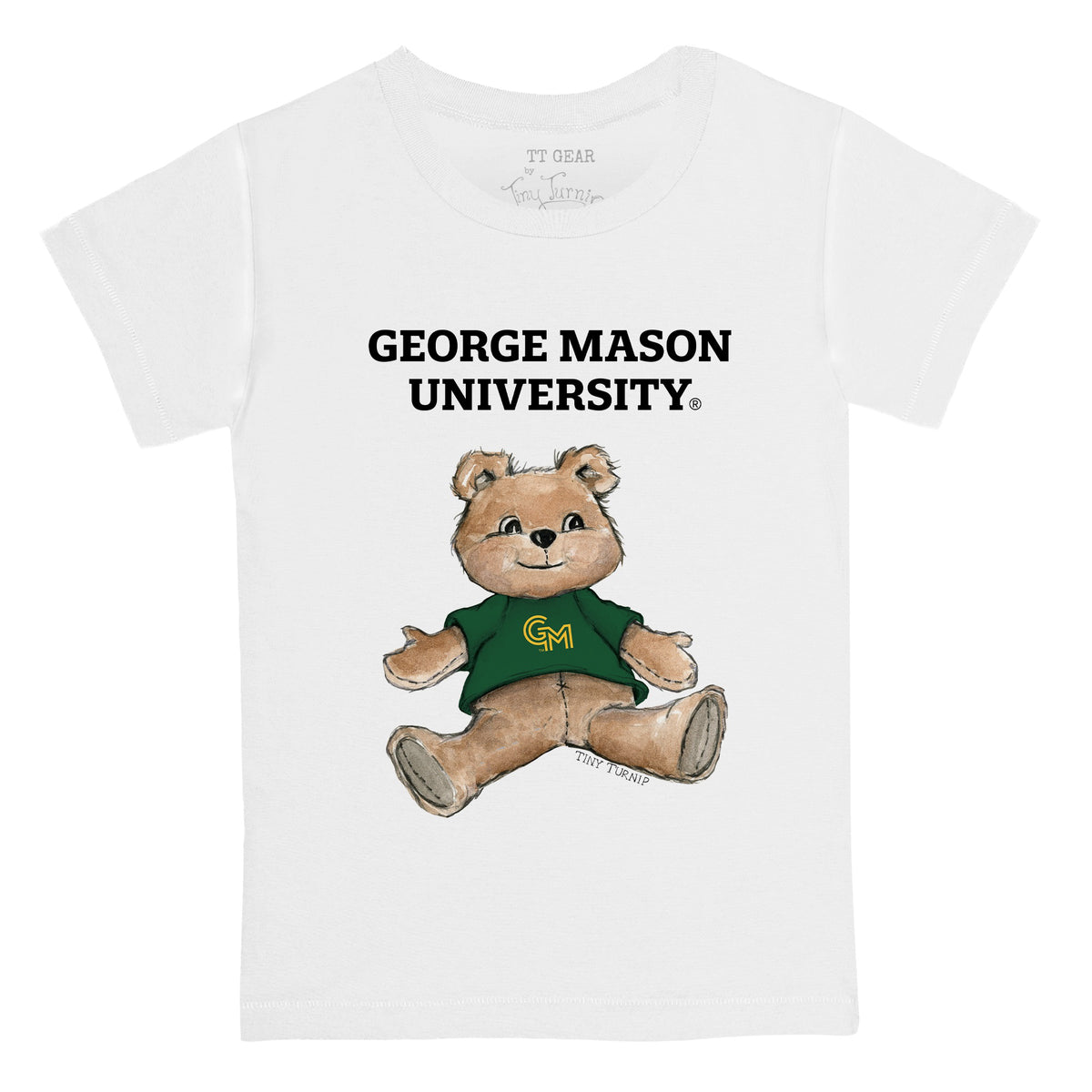 George Mason Patriots Teddy Kid's Tee Shirt
