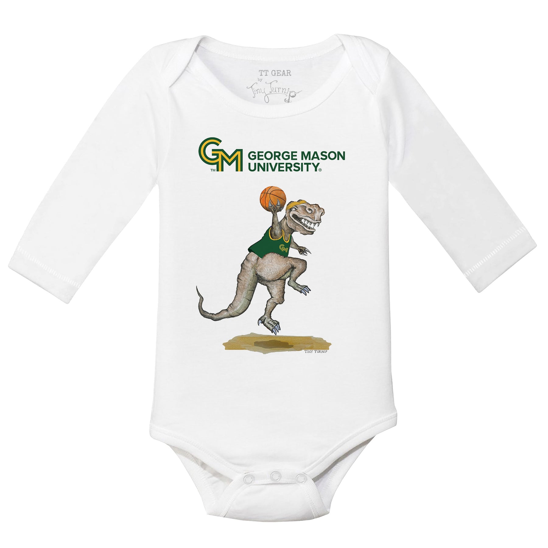 George Mason Patriots TT Rex Long-Sleeve Snapper