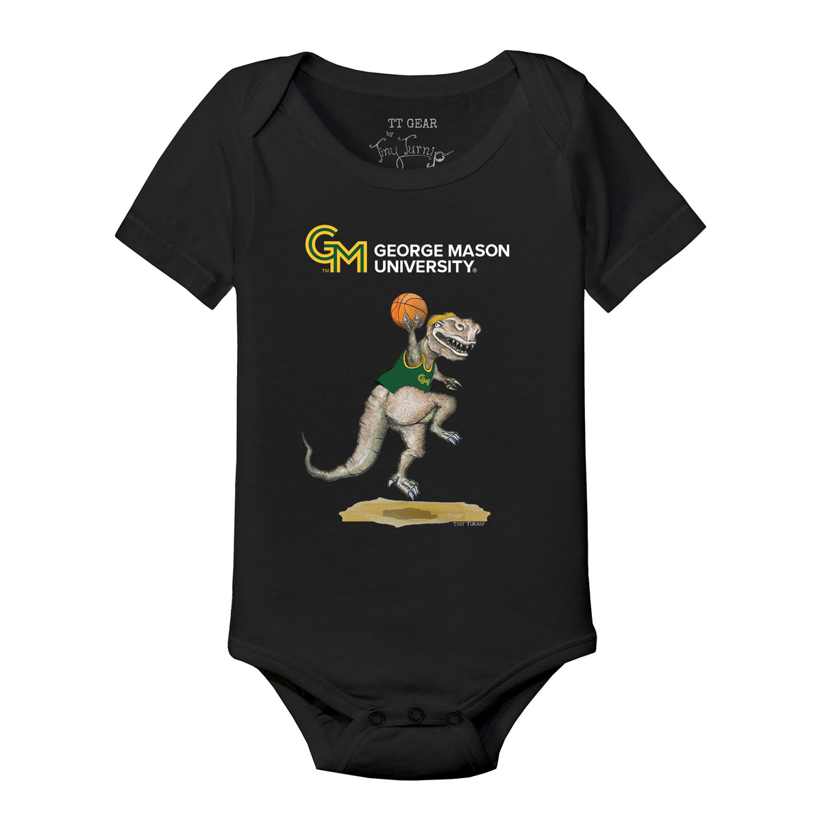 George Mason Patriots TT Rex Short Sleeve Snapper