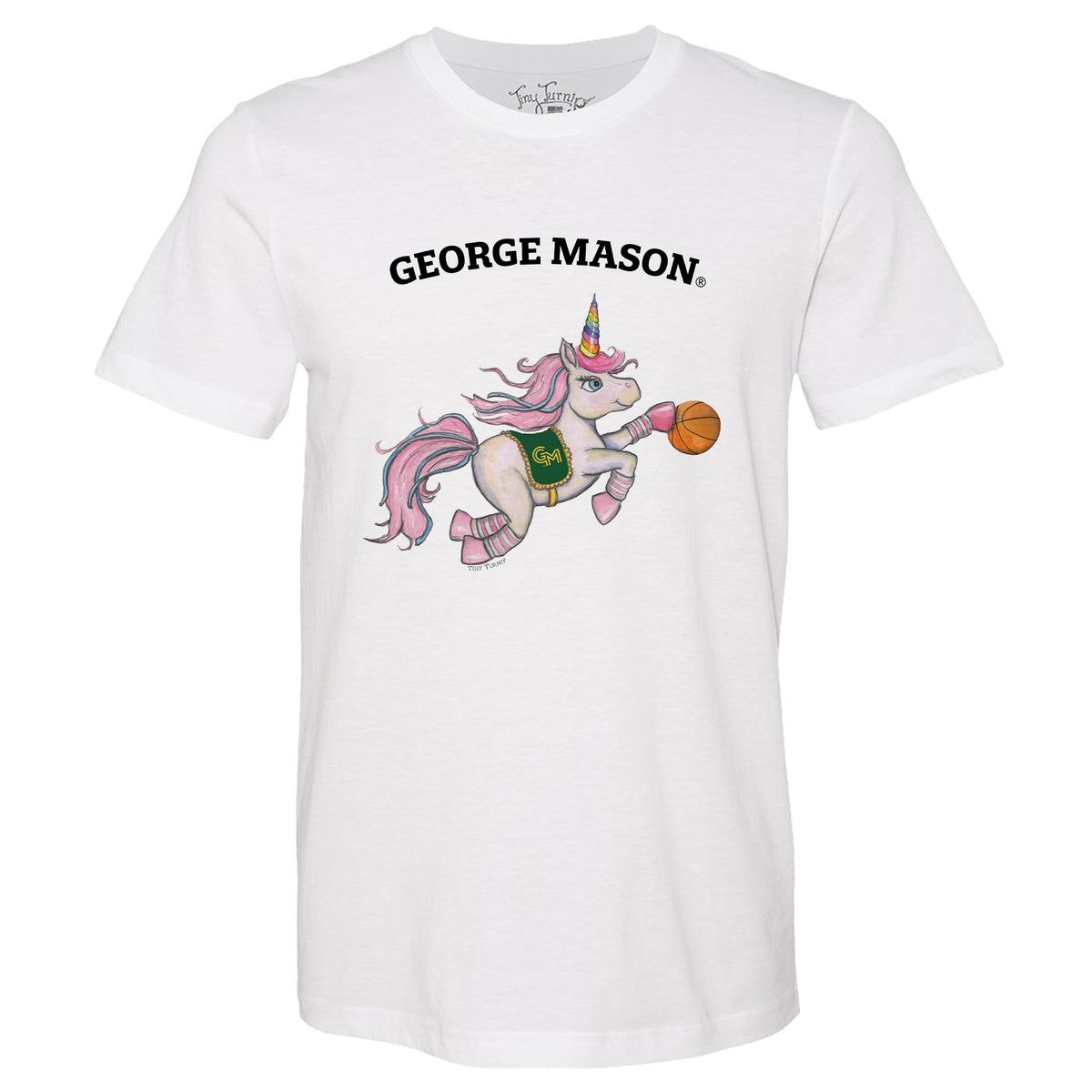 George Mason Patriots Unicorn Unisex Tee Shirt