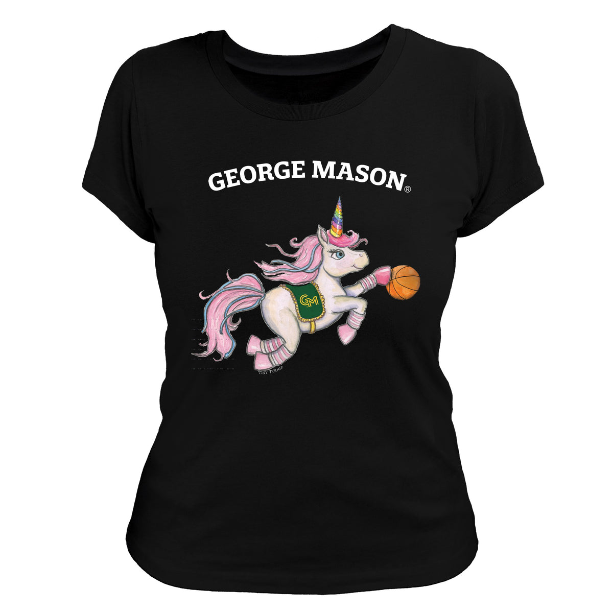 George Mason Patriots Unicorn Women's Tee Shirt