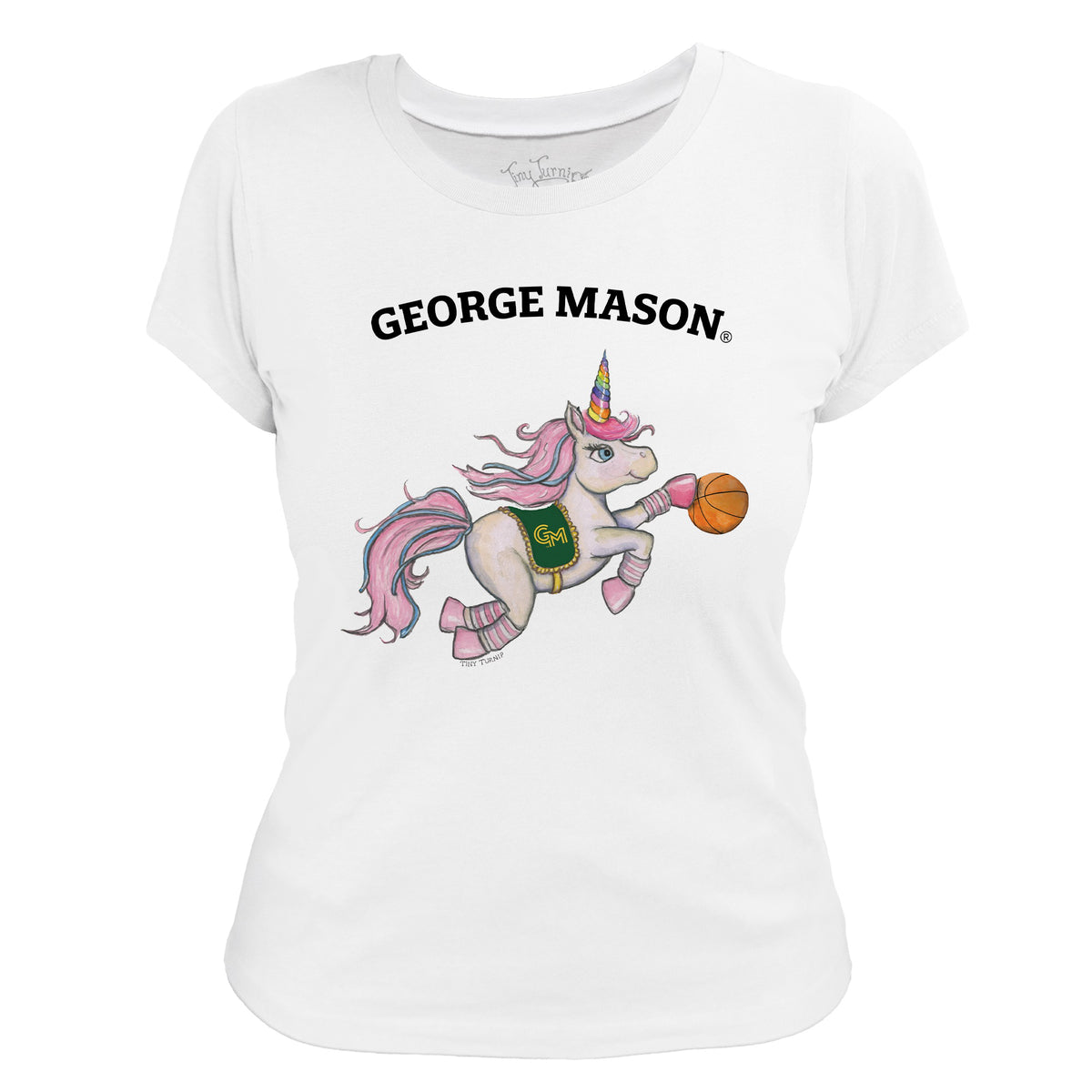 George Mason Patriots Unicorn Women's Tee Shirt