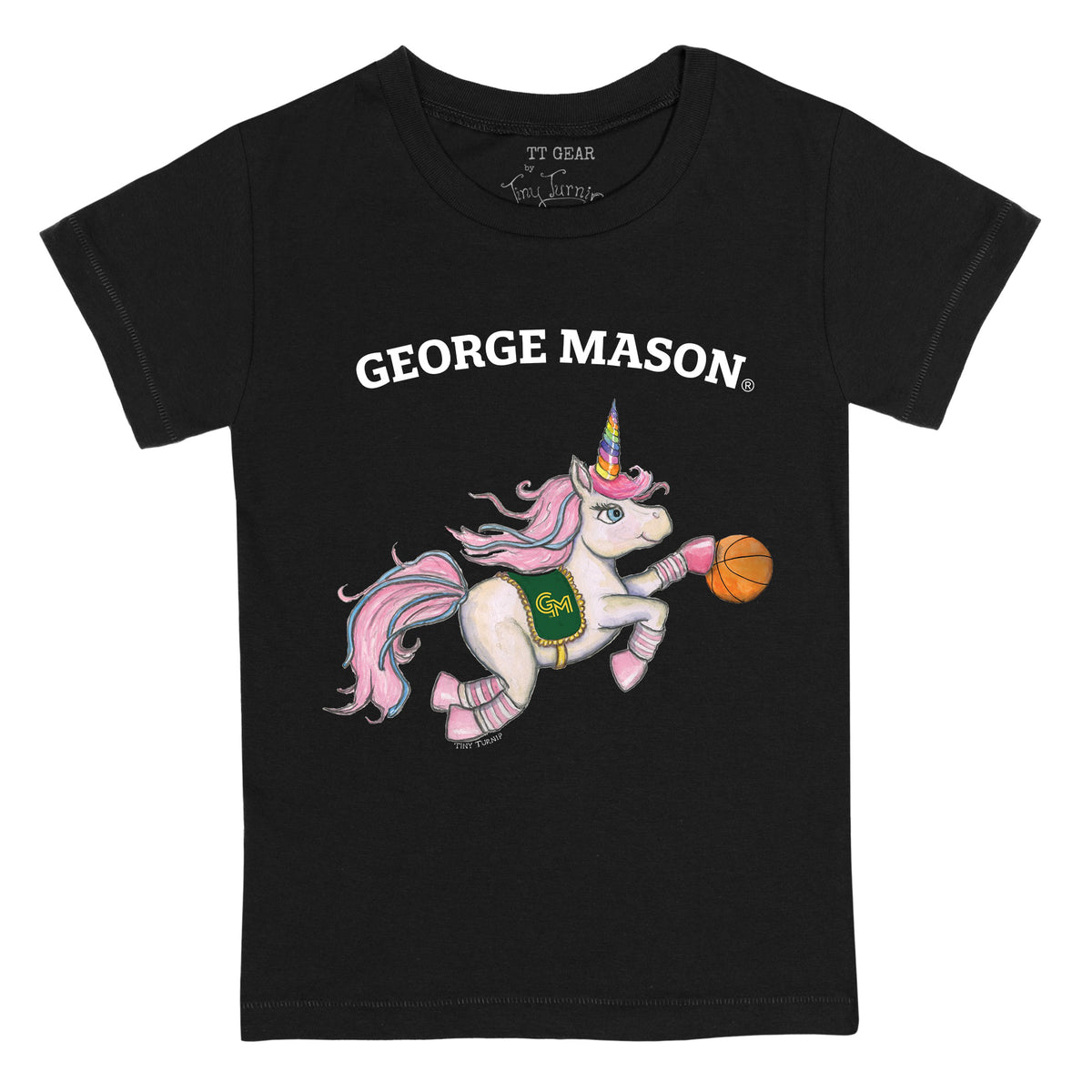George Mason Patriots Unicorn Kid's Tee Shirt
