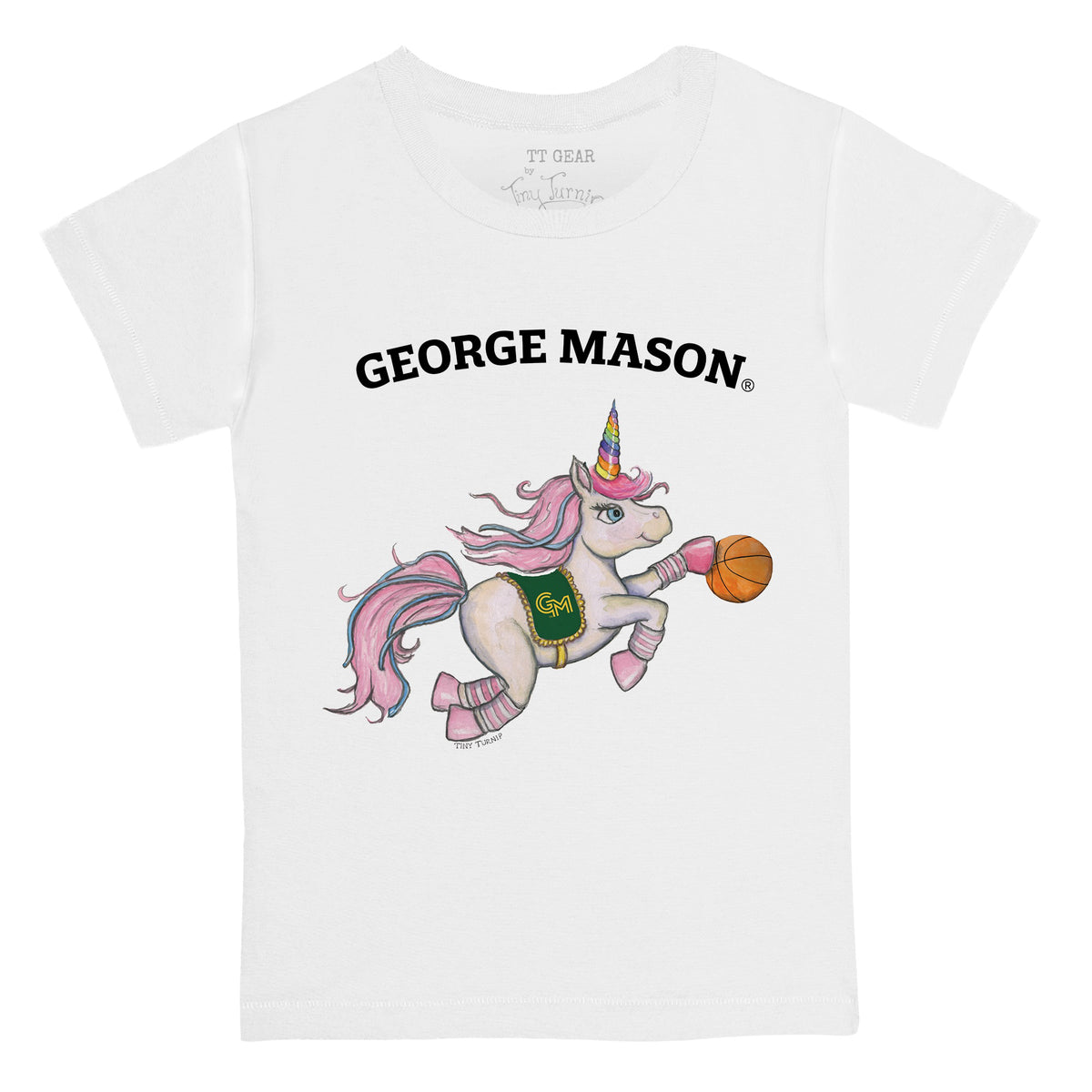 George Mason Patriots Unicorn Kid's Tee Shirt