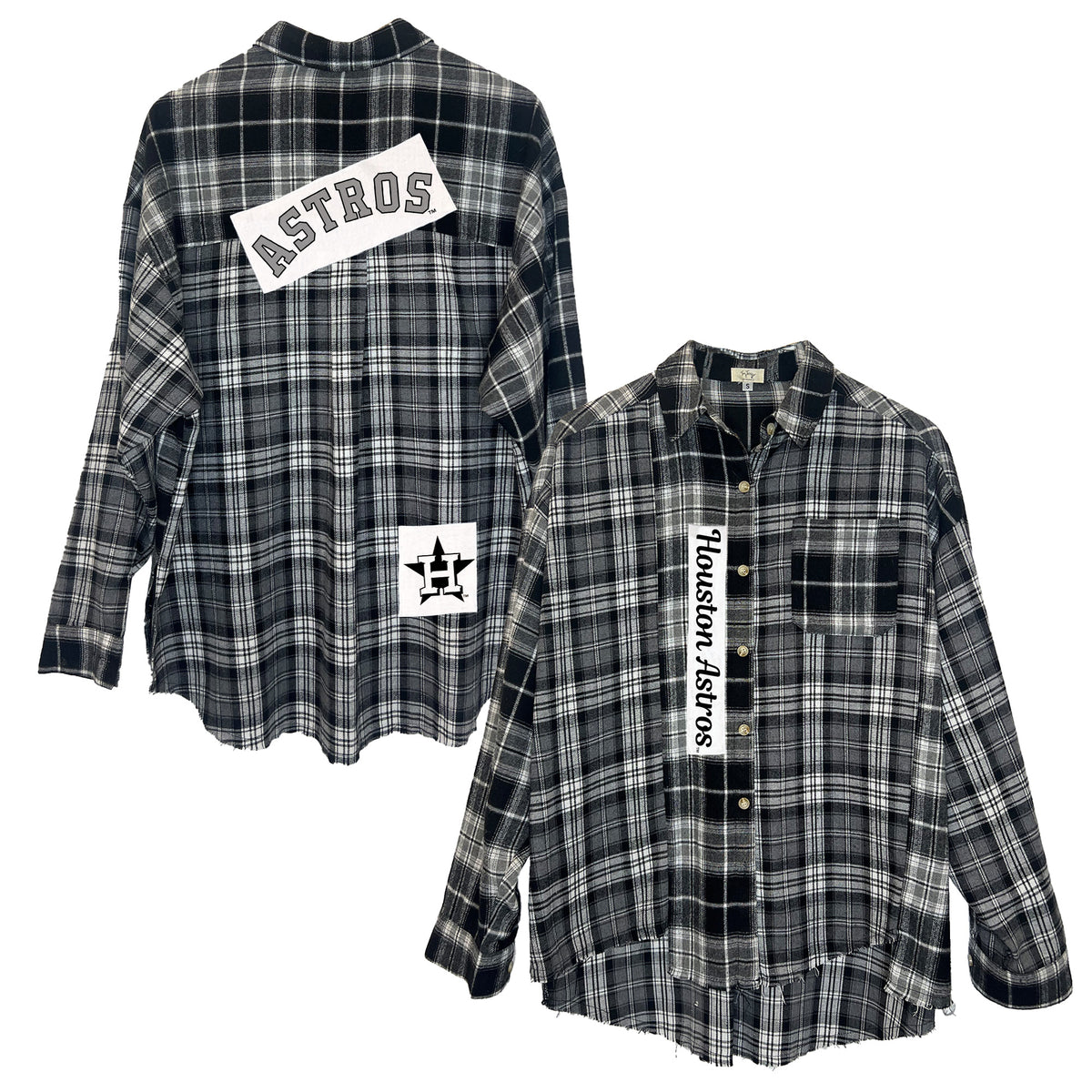 Houston Astros Black Out Flannel