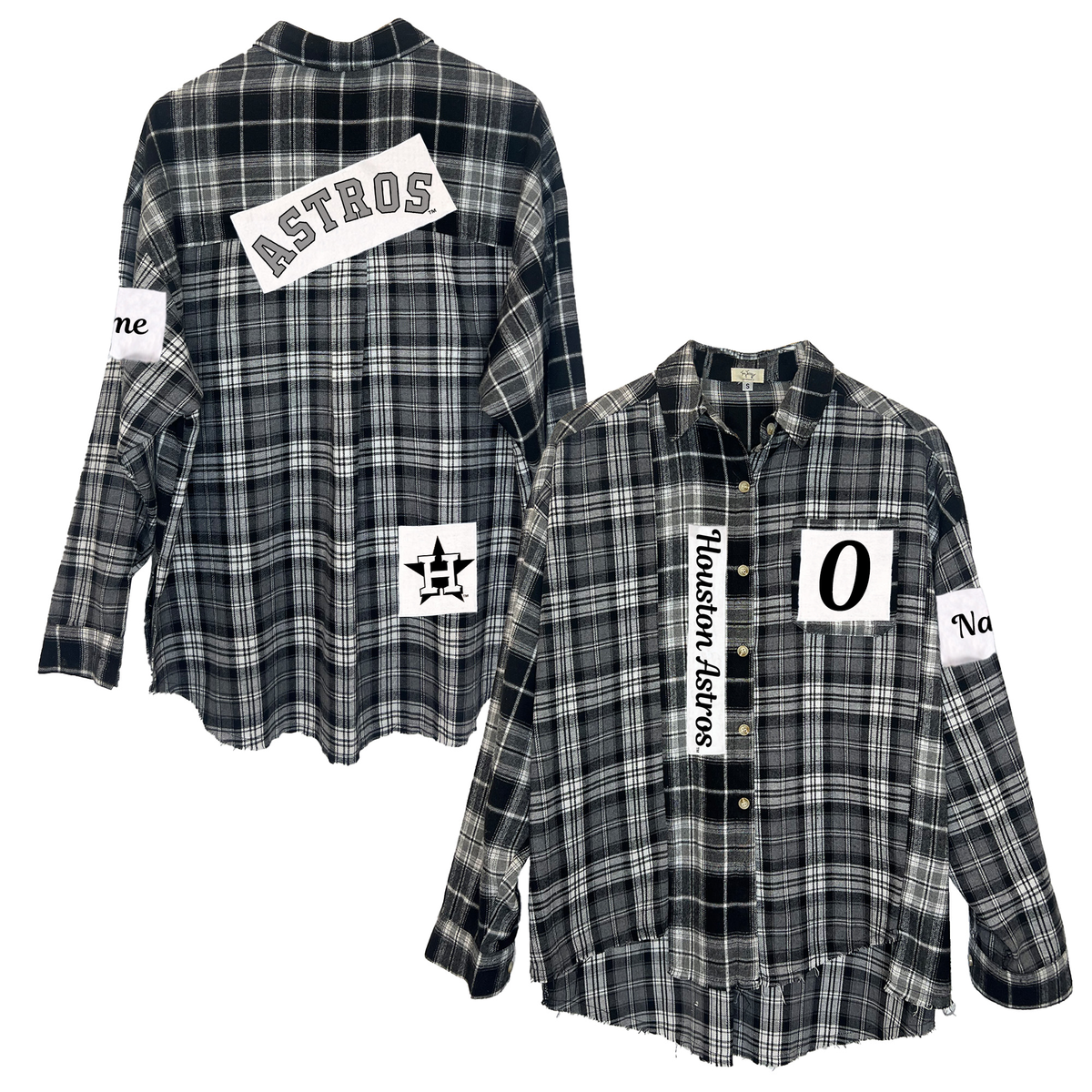 Houston Astros Black Out Flannel