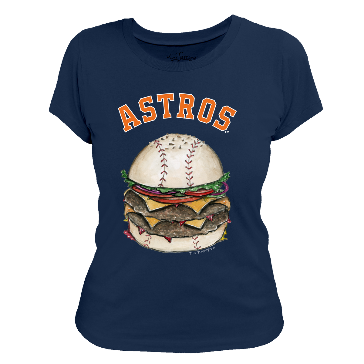 Houston Astros Burger Tee Shirt