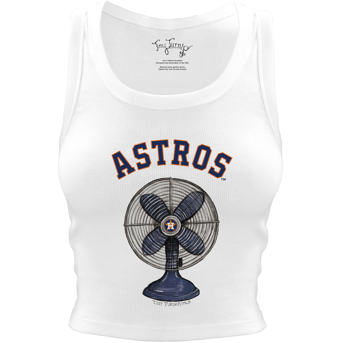 Houston Astros Fan Crop Tank