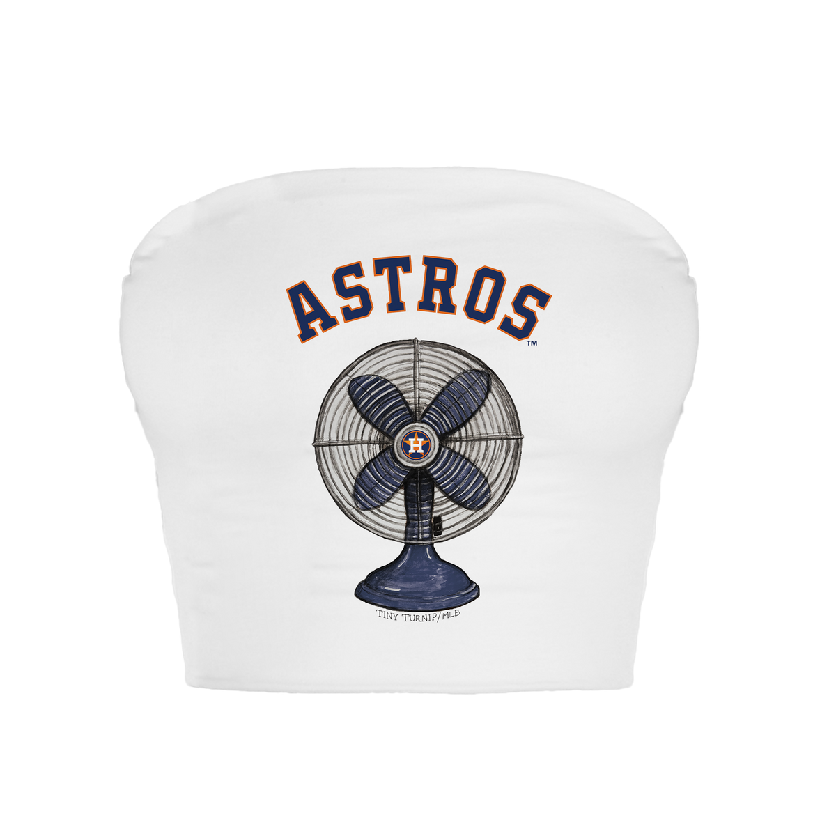 Houston Astros Fan Crop Tube Top