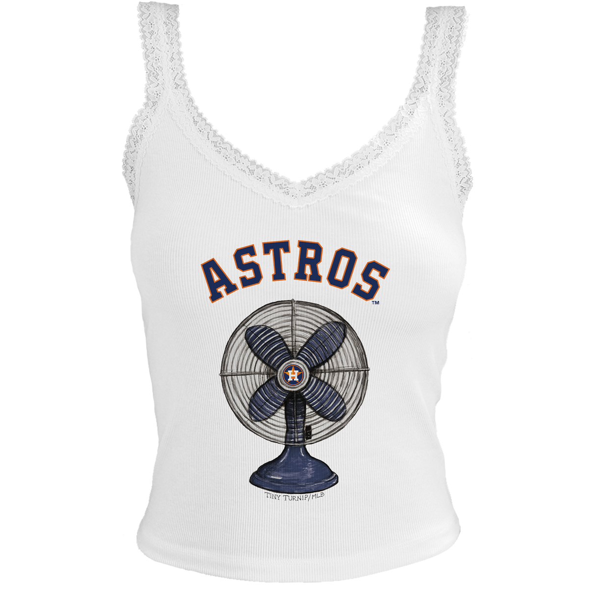 Houston Astros Fan Lace Tank