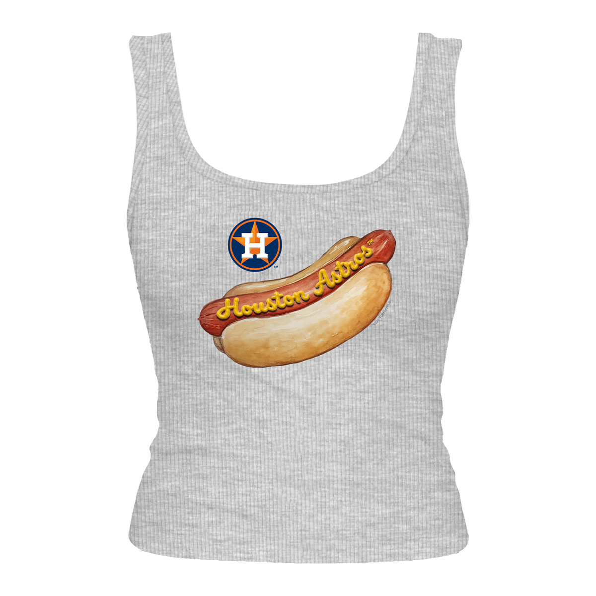 Houston Astros Hot Dog Emmy Tank