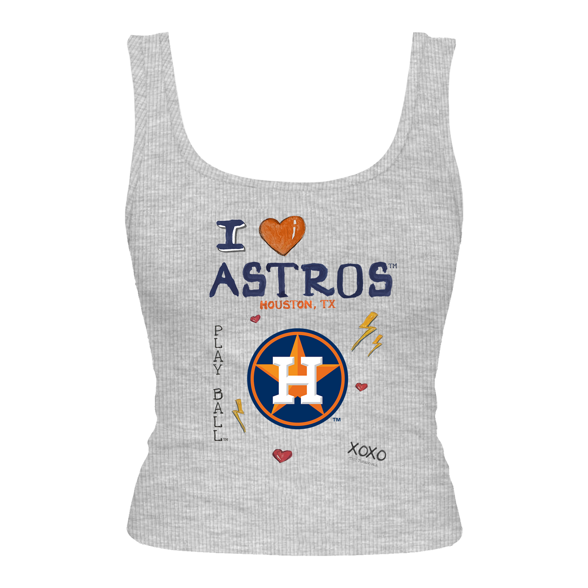 Houston Astros I Heart Astros Emmy Tank